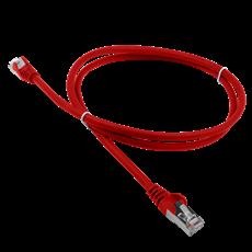 Патч-корд RJ45 - RJ45, 4 пары, FTP, категория 5е, 1 м, красный. LSZH, LANMASTER LAN-PC45/S5E-1.0-RD LANMASTER LAN-PC45/S5E-1.0-RD фото, купить, цена, магазин
