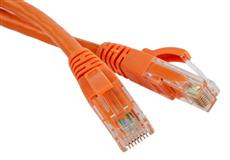 Патч-корд RJ45 - RJ45, 4 пары, UTP, категория 5е, 0.5 м, оранжевый, LSZH, LANMASTER LAN-PC45/U5E-0.5-OR LANMASTER LAN-PC45/U5E-0.5-OR фото, купить, цена, магазин