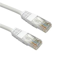 Патч-корд RJ45 - RJ45, 4 пары, UTP, категория 6, 1 м, белый, LSZH, LANMASTER LAN-PC45/U6-1.0-WH LANMASTER LAN-PC45/U6-1.0-WH фото, купить, цена, магазин