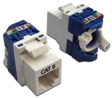 Вставка Keystone Tooless RJ-45, категория 6, белая, без инструмента, LANMASTER LAN-TK45U6/180-WH LANMASTER LAN-TK45U6/180-WH фото, купить, цена, магазин