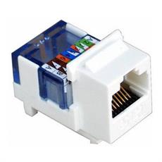 Вставка Keystone RJ-45, категория 5e, белая, без инструмента, LANMASTER LAN-TK45UTP5E-WH LANMASTER LAN-TK45UTP5E-WH фото, купить, цена, магазин