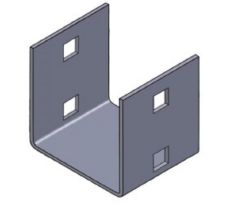 Комплект для соединения шкафов ServerMAX, Universal line, серый Estap M44BLG01G фото, купить, цена, магазин