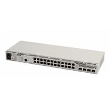 Ethernet-коммутатор MES2324B, 24 порта 10/100/1000 Base-T, 4 порта 10GBase-R (SFP+)/1000Base-X (SFP), L3, 220V AC, 12DC Eltex MES2324B_AC фото, купить, цена, магазин