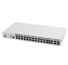 Ethernet-коммутатор MES2324F, 24 порта 1000Base-X (SFP), 4*10GBase-R (SFP+)/1000Base-X (SFP), L3, 48V DC Eltex MES2324F_DC фото, купить, цена, магазин