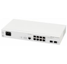 Ethernet-коммутатор MES2408PL, 8 портов 10/100/1000 Base-T (PoE/PoE+), 2 порта 10/100/1000 Base-T/1000Base-X (SFP), 220V AC, (бюджет PoE 65Вт) Eltex MES2408PL фото, купить, цена, магазин
