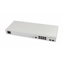 Ethernet-коммутатор MES2408P, 8 портов 10/100/1000BASE-T (PoE/PoE+), 2 порта 100BASE-FX/1000BASE-X, L2, 48В DC Eltex MES2408P_DC фото, купить, цена, магазин