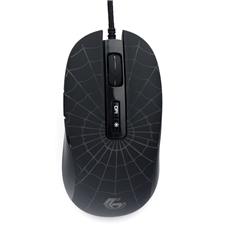 Мышь игровая Gembird MG-560, USB, черный, паутина, 7 кн, 3200 DPI, подсветка 6 цветов, кабель ткан 1.8м Gembird MG-560 фото, купить, цена, магазин