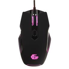 Мышь игровая Gembird MG-740, USB, черный, сенсор Avago, 4000 DPI, 5 кнопок+колесо-кнопка, сменные ножки, подсветка 16млн. цветов, программное обеспечение, кабел Gembird MG-740 фото, купить, цена, магазин