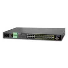16-Port 100/1000Base-X SFP + 8-Port 10/100/1000Base-T L2/L4 Managed Metro Ethernet Switch (AC+2 DC, DIDO) Planet MGSW-24160F фото, купить, цена, магазин