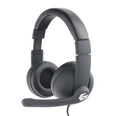 Гарнитура игровая Gembird MHS-G220, черный, soft touch, регулировка громкости, кабель 2м Gembird MHS-G220 фото, купить, цена, магазин