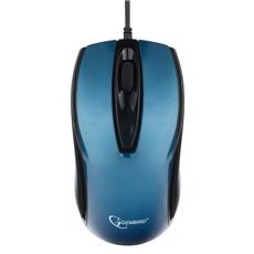 Мышь Gembird MOP-405-B, USB, синий, объемный цвет, бесшум клик, 2 кнопки+колесо кнопка, 1000 DPI, кабель 1.45м, блистер Gembird MOP-405-B фото, купить, цена, магазин