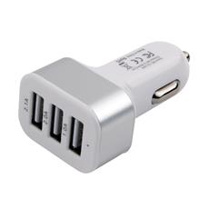 Адаптер питания Cablexpert MP3A-UC-CAR17, 12V->5V 3-USB, 2.1/2/1A Cablexpert MP3A-UC-CAR17 фото, купить, цена, магазин