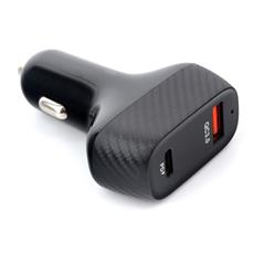 Адаптер питания Cablexpert MP3A-UC-CAR20, USB Type-C + Type-A 36Вт, QC и PD Cablexpert MP3A-UC-CAR20 фото, купить, цена, магазин
