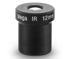 Мегапиксельный объектив, M12, 12mm, 1/2.5, F1.6, ИК коррекция Arecont Vision MPM12.0A фото, купить, цена, магазин