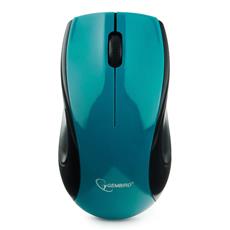 Мышь беспроводная Gembird MUSW-320-B, 2.4ГГц, голубой, 2 кнопки+колесо-кнопка, 1000 DPI, батарейки в комплекте, блистер Gembird MUSW-320-B фото, купить, цена, магазин