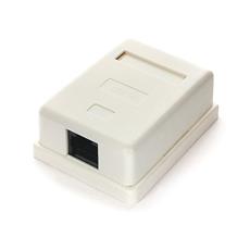 Розетка NA212 RJ-45 кат.5e внешняя 1 порт, 110&Krone Cablexpert NA212 фото, купить, цена, магазин