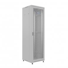 Шкаф напольный универсальный серверный NTSS R 42U 600х600мм, 4 профиля 19, двери перфорированная и сплошная металл, боковые стенки съемные, регулируемые опоры, Emilink NTSS-R42U6060PD фото, купить, цена, магазин
