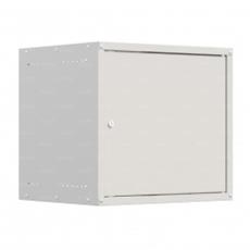 Шкаф настенный телекоммуникационный NTSS LIME 18U 550х450х900мм, 2 профиля 19, дверь сплошная металл, боковые стенки несъемные, разобранный, серый RAL 7035 Emilink NTSS-WL18U5545FD фото, купить, цена, магазин