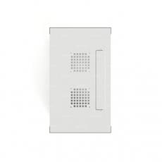 Шкаф настенный телекоммуникационный NTSS WS 6U 600х600х370мм, 2 профиля 19, дверь сплошная металл, боковые стенки съемные, разобранный, серый RAL 7035 Emilink NTSS-WSP6U6060FD фото, купить, цена, магазин