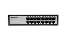 Коммутатор неуправляемый 16x100Base-TX, металлический корпус Origo OS1216 фото, купить, цена, магазин
