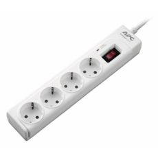 Сетевой фильтр APC Essential SurgeArrest 4 outlets, 1 meter power cord, 230V Russia, White APC P43-RS фото, купить, цена, магазин