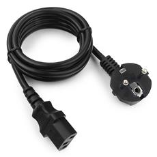 Кабель питания Cablexpert PC-186-1-1.8M, 1.8м, Schuko- C13, 3x1кв.мм, черный, с заземлением, пакет Cablexpert PC-186-1-1.8M фото, купить, цена, магазин