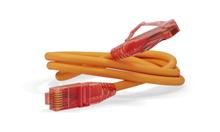 Hyperline PC-LPM-UTP-RJ45-RJ45-C5e-0.15M-LSZH-OR , , , 