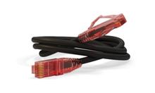 Hyperline PC-LPM-UTP-RJ45-RJ45-C5e-0.3M-LSZH-BK , , , 