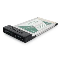 Контроллер Gembird CardBus PCMCIA на 2 SATA порта Gembird PCMCIA-SATA2 фото, купить, цена, магазин