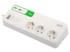 Сетевой фильтр APC Essential SurgeArrest 6 outlets with 5V, 2.4A 2 port USB charger, 230V Russia APC PM6U-RS фото, купить, цена, магазин