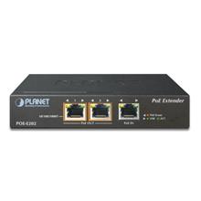 1-Port 802.3at PoE+ to 2-Port 802.3af/at Gigabit PoE Extender Planet POE-E202 фото, купить, цена, магазин