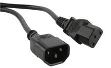 Hyperline PWC-IEC13-IEC14-3.0-BK Кабель питания монитор-компьютер IEC 320 C13 - IEC 320 C14 (3x1.00) Hyperline PWC-IEC13-IEC14-3.0-BK фото, купить, цена, магазин