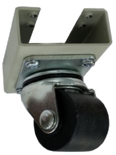 Ролики для напольных шкафов с адаптерами (комплект 4 шт.) AESP REC-CB-MA-GY AESP REC-CB-MA-GY фото, купить, цена, магазин
