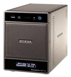 Хранилище ReadyNAS NV+ v2 на 4 SATA диска (без дисков) NetGear RND4000-200EUS фото, купить, цена, магазин