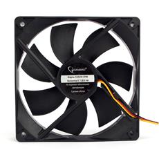 Вентилятор Gembird, 120x120x25, гидрод., тихий, 3 pin/4pin Molex, провод 30 см Gembird S12025H-3P4M фото, купить, цена, магазин