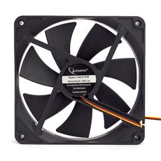 Вентилятор Gembird, 140x140x25, гидрод., тихий, 3 pin/4pin Molex, провод 40 см Gembird S14025H-3P4M фото, купить, цена, магазин