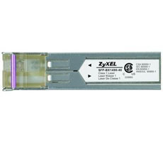 ZyXEL SFP-BX1490-40 Одноволоконный SFP-трансивер BX 1490 нм для одномодового оптоволоконного кабеля на расстояние до 40 км ZyXEL SFP-BX1490-40 фото, купить, цена, магазин