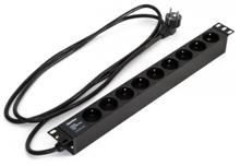 Hyperline SHE19-9SH-2.5EU Блок розеток для 19 Hyperline SHE19-9SH-2.5EU фото, купить, цена, магазин