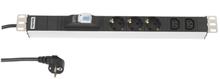 SHT19-3SH-2IEC-B-2.5EU Блок розеток для 19 Hyperline SHT19-3SH-2IEC-B-2.5EU фото, купить, цена, магазин