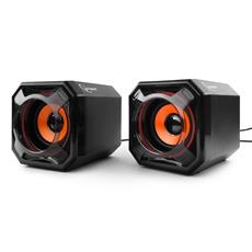 Акустич. система 2.0 Gembird SPK-405, пассивные излучатели, черный, 5 Вт, регулятор громкости, USB-питание Gembird SPK-405 фото, купить, цена, магазин