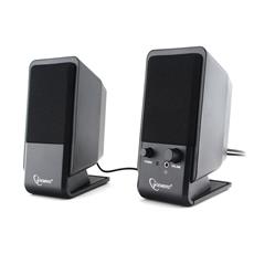 Акустич. система 2.0 Gembird SPK-510, черный, 6 Вт, рег. громкости, разъём для наушников, USB-питание Gembird SPK-510 фото, купить, цена, магазин