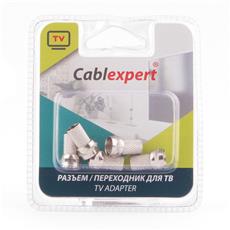 F Коннектор Cablexpert SPL6-01, 18mm, для кабеля RG6, 5шт Cablexpert SPL6-01 фото, купить, цена, магазин