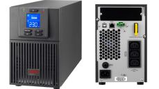 Источник бесперебойного питания мощностью 1000ва для серверных систе APC Smart-UPS SRC, 1000VA/800W, On-Line, Tower, LCD, USB, SmartSlot,PowerChute, Black APC SRC1KI фото, купить, цена, магазин
