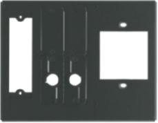 Рамка для TBUS-1 под 1 сетевую розетку, 4 модуля и прибор SI-1VGA или RC-3TB Kramer T1AF-14L / 80-000699 фото, купить, цена, магазин