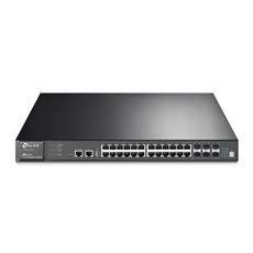 JetStream 28-портовый гигабитный управляемый стекируемый коммутатор 3 уровня T3700G-28TQ TP-Link T3700G-28TQ фото, купить, цена, магазин