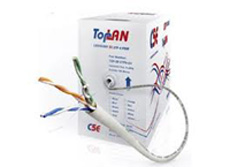 Кабель TOPLAN UTP, 100 пар, Кат. 3, PVC, 305 метров TopLan TOP-3UTP100PR-GY фото, купить, цена, магазин