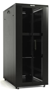 Hyperline TTB-4266-DD-RAL9004 Шкаф напольный 19-дюймовый Hyperline TTB-4266-DD-RAL9004 фото, купить, цена, магазин