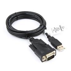 Конвертер USB->SERIAL Cablexpert UAS-DB9M-02 AM/DB9M, 1,5 м, WinXP-Win8, черный, пакет Cablexpert UAS-DB9M-02 фото, купить, цена, магазин
