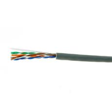 Кабель Cablexpert, UTP5e, 4 пары, 0.51 мм, медь, однож., 305 м, Fluke Test, серый Cablexpert UPC-5051E-SO фото, купить, цена, магазин