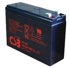 Аккумуляторная батарея CSB UPS 123607 Напряжение 12B - Емкость Ватт за 15 мин на ячейку 60 Ватт CSB CSB UPS 123607 фото, купить, цена, магазин